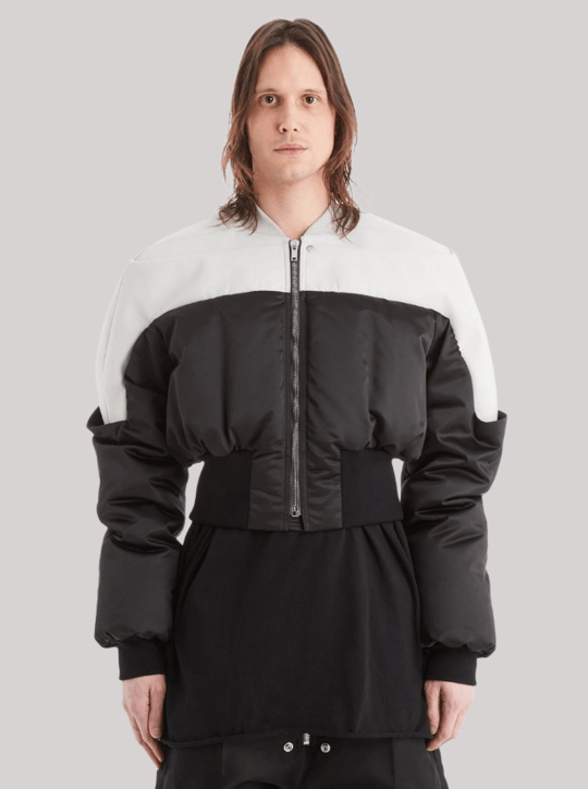 Очень короткий пуховик Rick Owens 