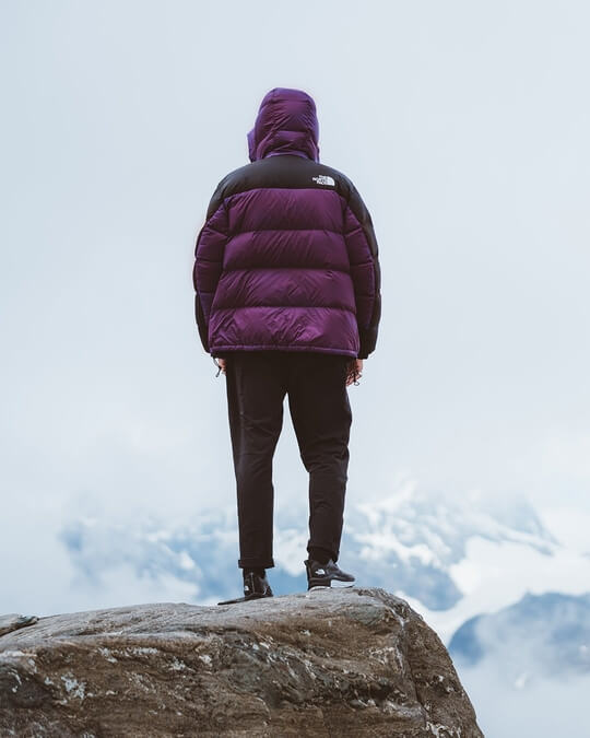 Трендовый пуховик The North Face 