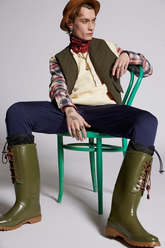 Сапоги Dsquared2