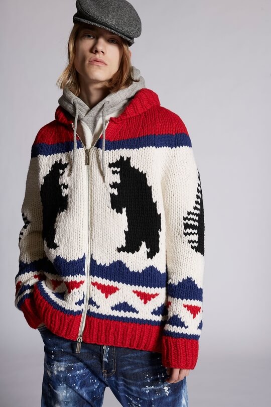 Вязаная кофта Dsquared2