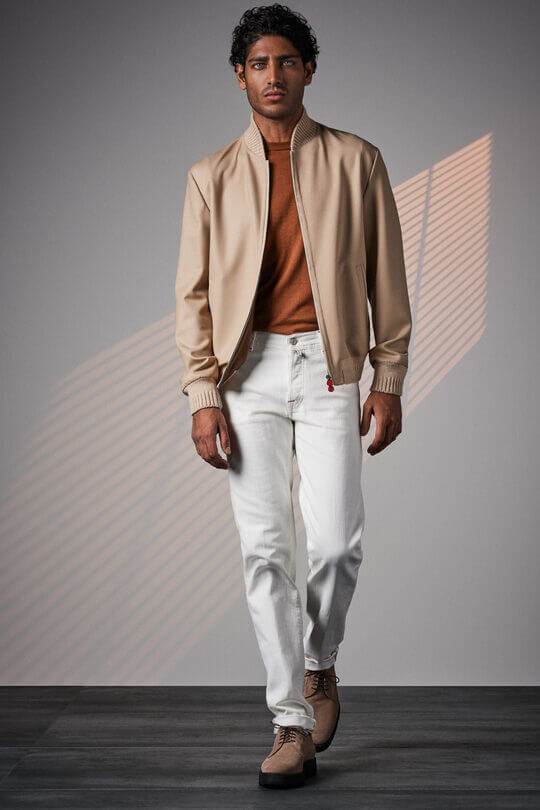 Модная куртка бомбер Kiton