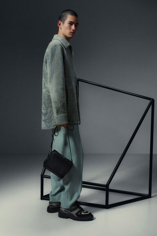 Модные бирюзовые брюки Bally