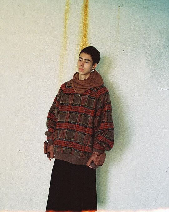 Модный мужской шарф хомут