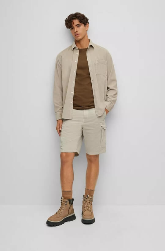 Модные высокие ботинки Hugo Boss