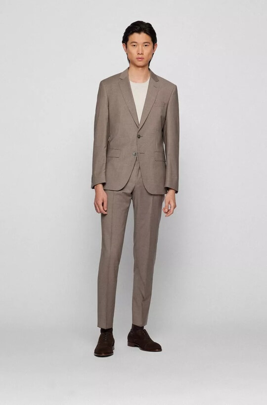 Модные замшевые туфли Hugo Boss