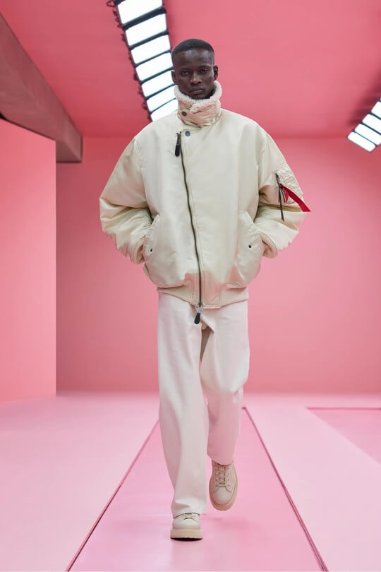 Светлые ботинки Neil Barret коллекция зима 2023