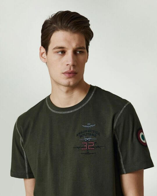 Футболка милитари от aeronautica
