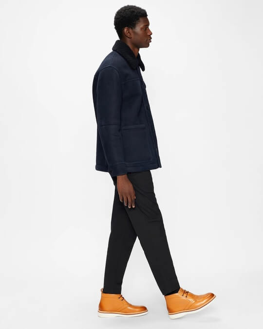 Коричневые ботинки чукка Ted Baker