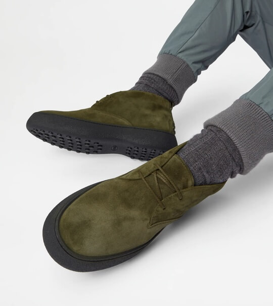 Модные замшевые дезерты от Tod’s