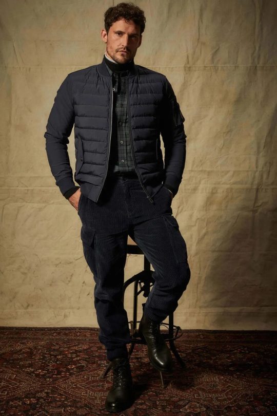 Утепленные брюки карго от Belstaff