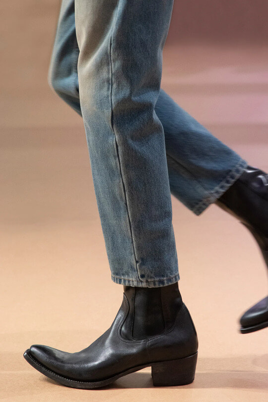 Ковбойские ботинки от Prada коллекция лето 2023