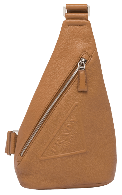 Треугольная сумка кросс боди Prada