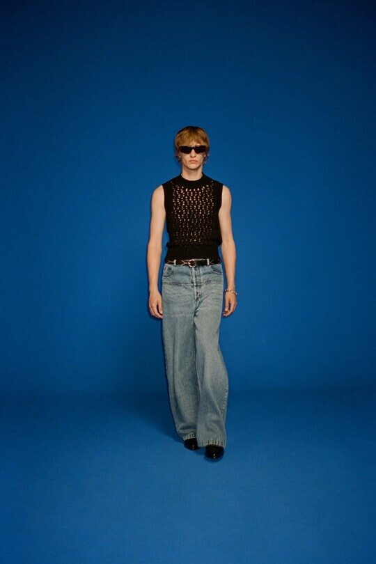 Вязаная жилетка Isabel Marant из новой коллекции 2024