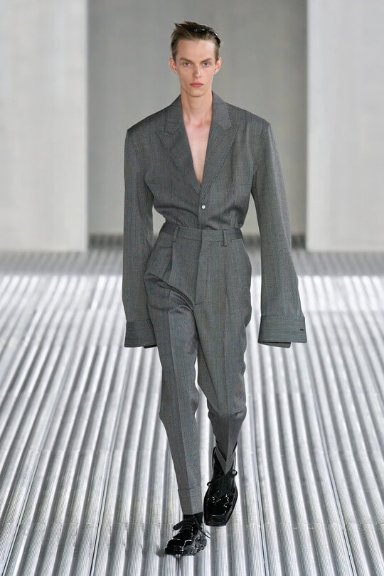 Презентация мужской коллекции Prada весна-лето 2024